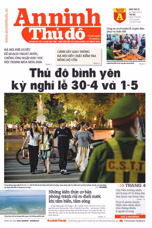 Báo An ninh Thủ đô số 7886, ngày 4/05/2026