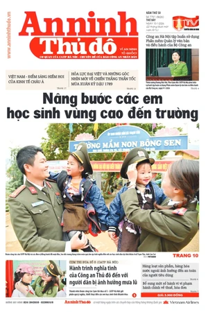 Báo An ninh Thủ đô số 7791, ngày 10/1/2026