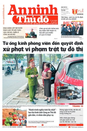 Báo An ninh Thủ đô số 7810, ngày 29/1/2026