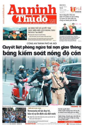 Báo An ninh Thủ đô số 7787, ngày 6/1/2026