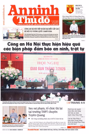 Báo An ninh Thủ đô số 7964, ngày 06/08/2026