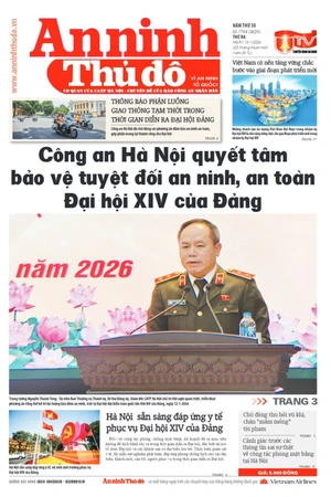 Báo An ninh Thủ đô số 7794, ngày 13/1/2026