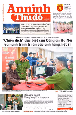 Báo An ninh Thủ đô số 7958, ngày 27/07/2026