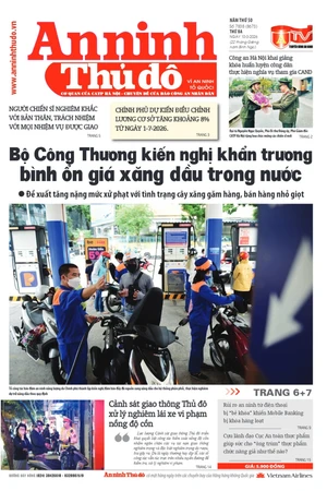 Báo An ninh Thủ đô số 7838, ngày 10/3/2026