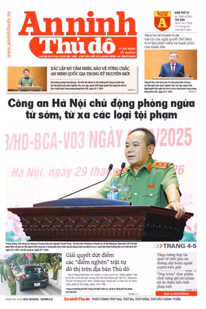 Báo An ninh Thủ đô số 7960, ngày 30/7/2026