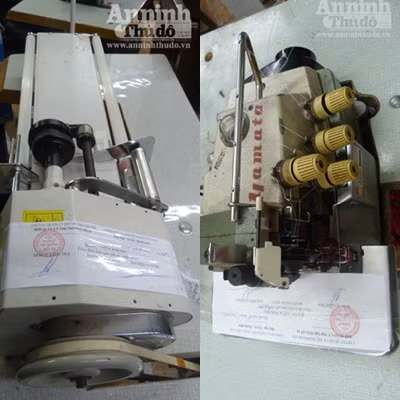 Phát hiện cơ sở có dấu hiệu làm nhái quần áo thể thao ảnh 4