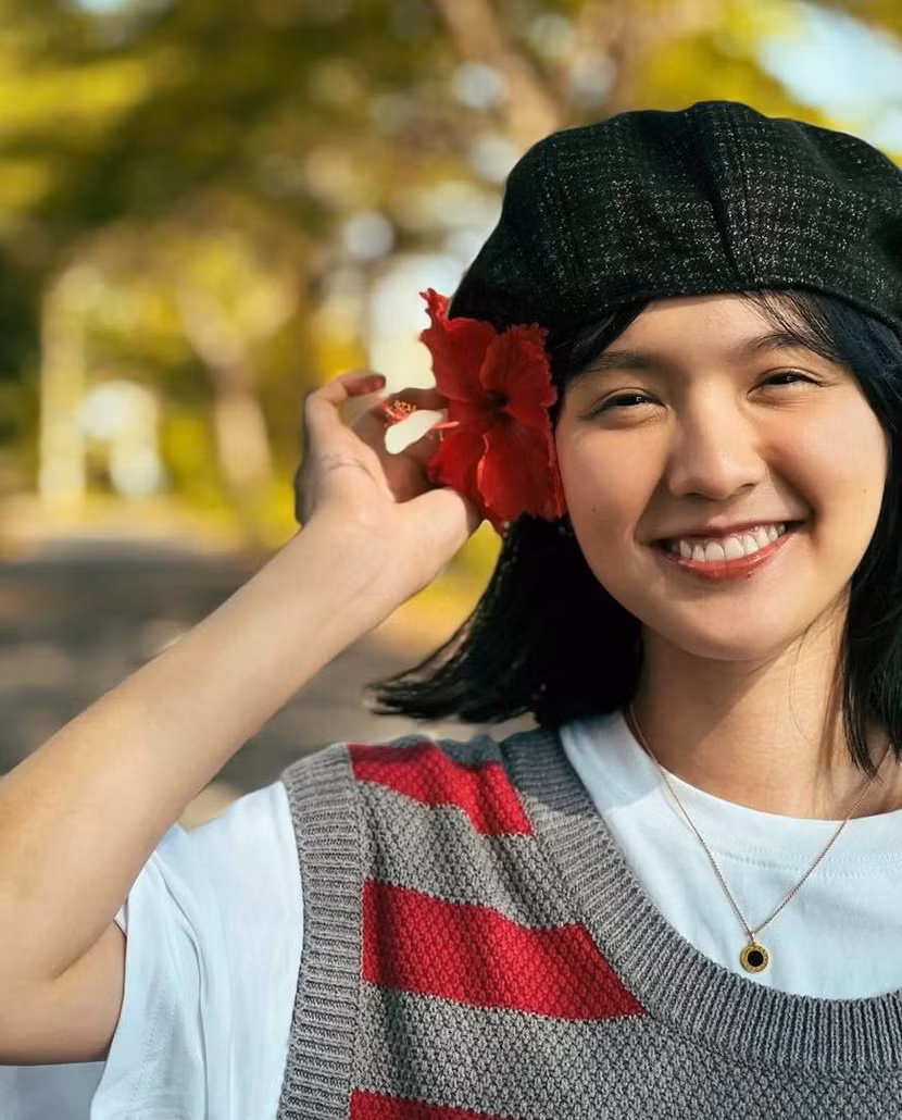 Nhan sắc xinh đẹp và vẻ ngoài rạng rỡ của Hải Tú