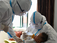 [Ảnh] Cuộc sống của những trẻ em bị cách ly do nhiễm Covid-19 ở Trung Quốc