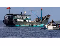 [Ảnh] Vụ hải táng 3 thuyền viên thổi bùng căng thẳng ngoại giao Indonesia - Trung Quốc