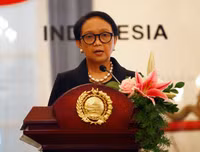 [Ảnh] Vụ hải táng 3 thuyền viên thổi bùng căng thẳng ngoại giao Indonesia - Trung Quốc