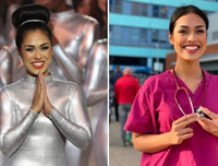 Các chính trị gia, hoa hậu, cầu thủ… trở lại nghề y để chống dịch Covid-19