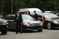 [Ảnh] Toàn cảnh lễ đón chính thức Chủ tịch Triều Tiên Kim Jong-un tại Phủ Chủ tịch