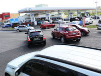 [Ảnh] Người Mỹ hối hả trong guồng quay chống đỡ siêu bão Dorian