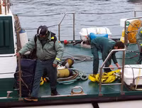 [Ảnh] Tàu ngầm ‘quan tài’ chở ma tuý xuyên đại dương bị Tây Ban Nha ‘tóm sống’