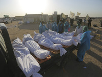 [Ảnh] Bức tranh đại dịch Covid-19 nhìn từ nghĩa trang lớn hàng đầu thế giới