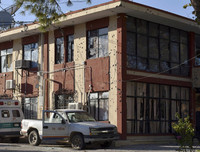 Thị trấn biên giới Mexico-Mỹ lỗ chỗ vì 