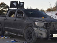 Thị trấn biên giới Mexico-Mỹ lỗ chỗ vì 