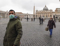 [Ảnh] Ngày đầu tiên của 16 triệu dân Italia bị cách ly vì dịch Covid-19