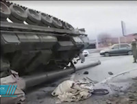 Lính Nga phải bồi thường 380.000 USD do để pháo tự hành rơi