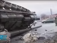 Lính Nga phải bồi thường 380.000 USD do để pháo tự hành rơi