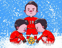 Ngắm lại bộ ảnh vẽ ngộ nghĩnh của các tuyển thủ U23 Việt Nam