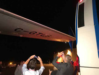 [Ảnh] Khi chuyên cơ chở nguyên thủ gặp 