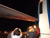 [Ảnh] Khi chuyên cơ chở nguyên thủ gặp 