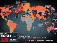 [Ảnh] Ngày đầu tiên của 16 triệu dân Italia bị cách ly vì dịch Covid-19