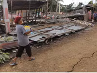 [Ảnh] Động đất 6,5 độ richter ở Philippines, Tổng thống Duterte an toàn dù tư dinh bị nứt