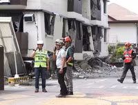 [Ảnh] Động đất 6,5 độ richter ở Philippines, Tổng thống Duterte an toàn dù tư dinh bị nứt