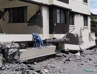 [Ảnh] Động đất 6,5 độ richter ở Philippines, Tổng thống Duterte an toàn dù tư dinh bị nứt