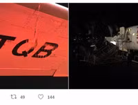 [Ảnh] Khi chuyên cơ chở nguyên thủ gặp 