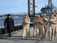 [Ảnh] Hải quân Mỹ đưa tàu chiến vào Biển Barents lần đầu tiên sau 3 thập niên