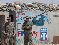 [Ảnh] Không còn gì sau khi Mỹ đặt bom tự phá hủy căn cứ ở Bắc Syria