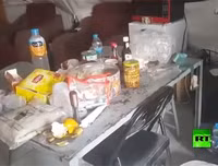 [Ảnh] Không còn gì sau khi Mỹ đặt bom tự phá hủy căn cứ ở Bắc Syria