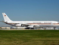 [Ảnh] Khi chuyên cơ chở nguyên thủ gặp 