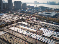 Hình ảnh mới nhất về xây dựng 2 bệnh viện chống đại dịch viêm phổi ở Vũ Hán