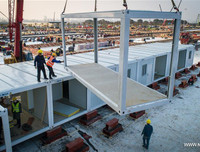 Hình ảnh mới nhất về xây dựng 2 bệnh viện chống đại dịch viêm phổi ở Vũ Hán