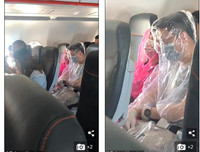 Những ý tưởng ‘thời trang bá đạo’ phòng chống virus Covid-19