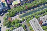 Hà Nội phê duyệt kết quả lựa chọn nhà thầu cải tạo, chỉnh trang công viên hai bên sông Tô Lịch