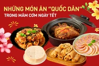 Những món ăn 'quốc dân' không thể thiếu trong mâm cơm ngày Tết