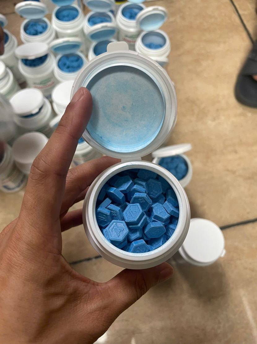 Số ma túy được cất giấu tinh vi Số ma túy được cất giấu tinh vi