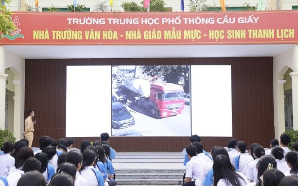 Trình chiếu các tình huống dẫn đến tai nạn