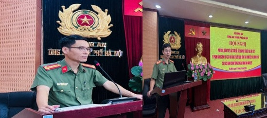 Báo cáo viên của Cục Pháp chế và cải cách hành chính, tư pháp (Bộ Công an) thông tin, trao đổi các vấn đề mới tại hội nghị Báo cáo viên của Cục Pháp chế và cải cách hành chính, tư pháp (Bộ Công an) thông tin, trao đổi các vấn đề mới tại hội nghị