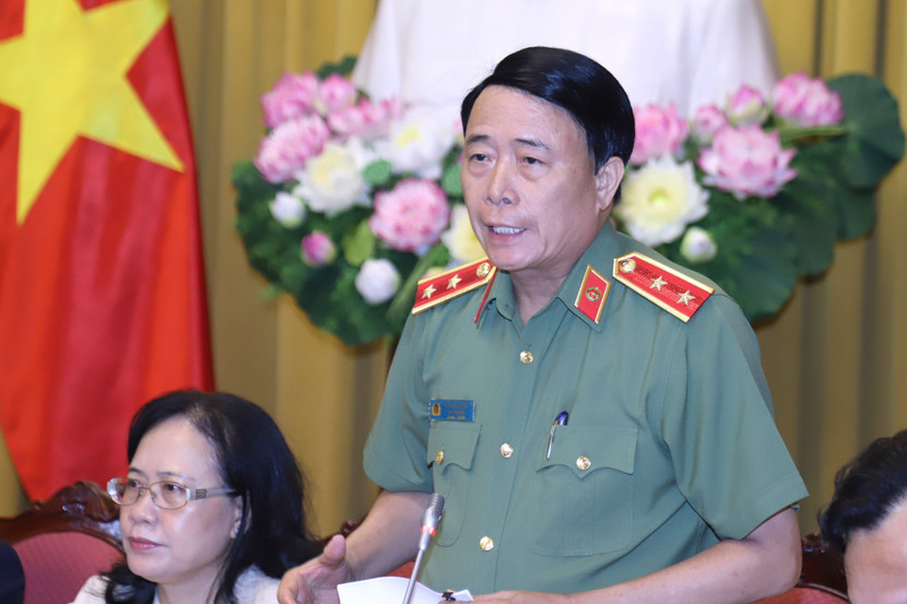 Trung tướng Lê Quốc Hùng, Thứ trưởng Bộ Công an trả lời tại buổi họp báo Trung tướng Lê Quốc Hùng, Thứ trưởng Bộ Công an trả lời tại buổi họp báo