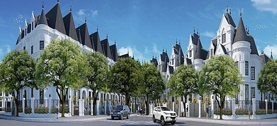 Biệt thự lâu đài, biệt thự lâu đài phố phân khu Michelia The Jade Orchid