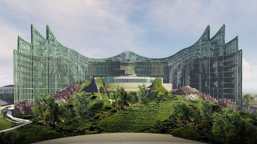 Thiết kế khu vực hành chính cốt lõi của Thủ đô mới Nusantara, Indonesia