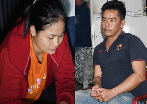 Vợ chồng đối tượng Đào và Tâm sản xuất tiền giả phục vụ buôn bán trái cây