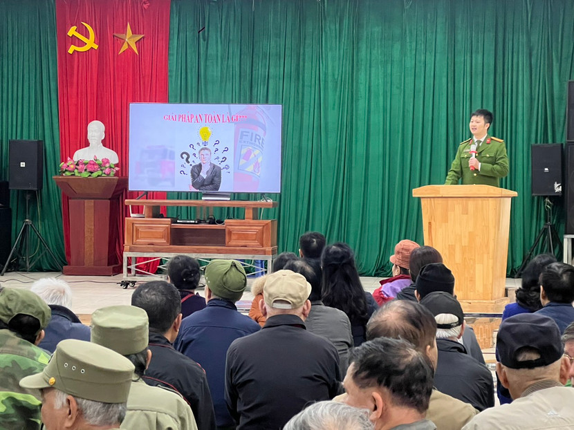 Công tác tuyên truyền PCCC được CAP Trần Phú phối hợp, chủ động tiến hành thường xuyên Công tác tuyên truyền PCCC được CAP Trần Phú phối hợp, chủ động tiến hành thường xuyên