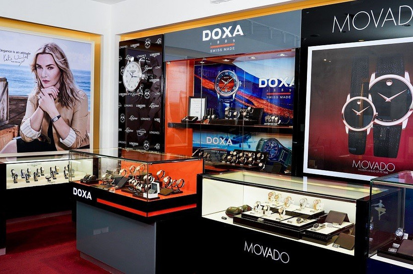 Không gian sang trọng bên trong showroom Hải Triều